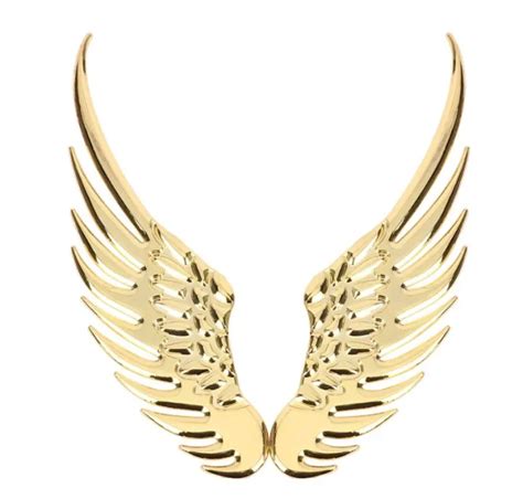 D Metal Angel Wing Car Sticker Lazada Ph