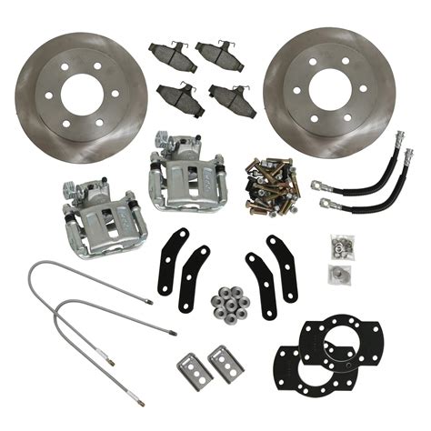 Summit Racing® Rear Drum-to-Disc Brake Conversion Kit BK1400-X | eBay