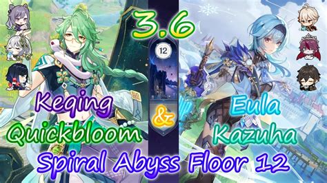 Genshin Impact Spiral Abyss Floor Baizhu C Keqing