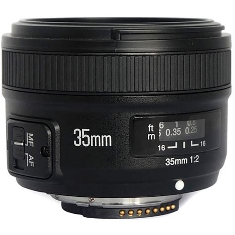 Yongnuo YN 35mm F 2 Lens For Nikon F Mount DSLRs