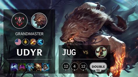 Udyr Jungle Vs Nidalee NA Grandmaster Patch 11 23 YouTube