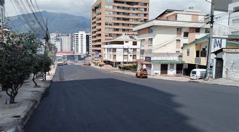 Finaliz Rehabilitaci N De La Calle Ernesto Noboa Caama O Y El Trabajo