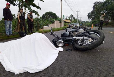 Manta Motociclista Se Choc A Toda Velocidad Contra Un Poste Y Dej