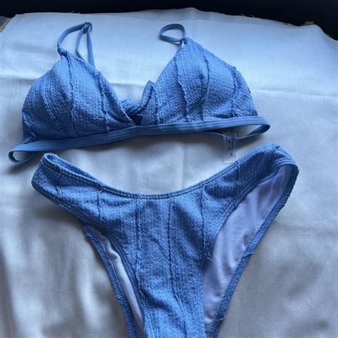 Cute Blue Bikini From Shein Never Worn Depop