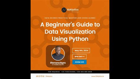 A Beginners Guide To Data Visualization Using Python Youtube