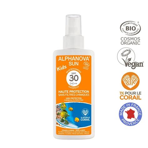 Spray Solaire Bio Spf Enfants G Alphanova