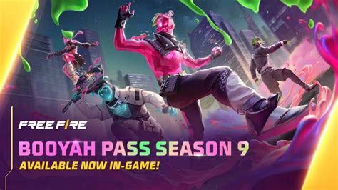 Free Fire Booyah Pass Season 9 September 2023 Rewards And Codes All