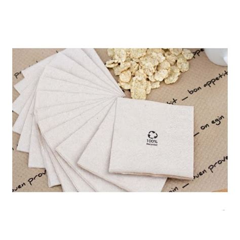 Servilletas X De Papel Ecol Gicas Punta Natural