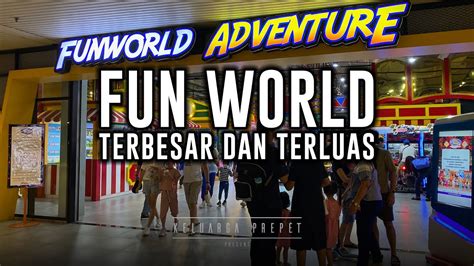 Fun World Qbig Bsd City Fun World Terbesar Di Jakarta Youtube