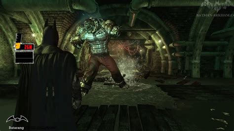 Batman Arkham Asylum Walkthrough Part 45 Killer Croc Boss Fight