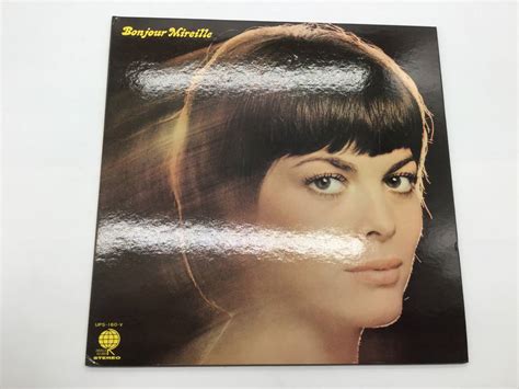 4622 Lpレコード 廃盤 ミレイユ マチュー ボンジュール ミレイユ Mireille Mathieu Bonjour