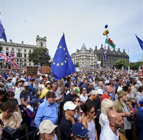 Proteste Zehntausende Brexit Gegner Demonstrieren In London Welt