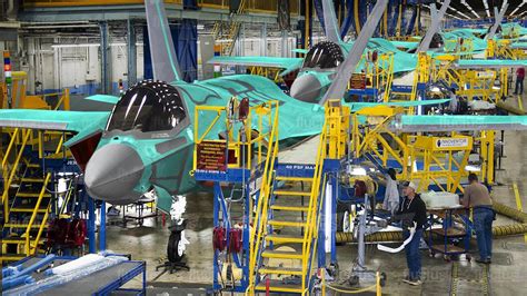 Inside The Us Multi Billion Super Advanced F 35 Assembly Line Youtube