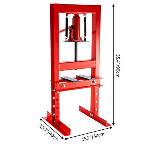 Mophorn Hydraulic Shop Press 6 Ton H Frame Hydraulic Press 13227lbs