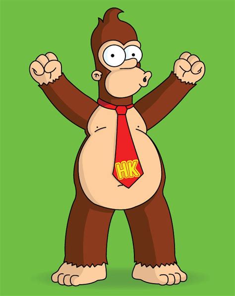 A Cartoon Monkey Wearing A Red Tie And Standing Up With His Hands In