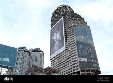 The Sathorn Unique Tower Also Known As The Bangkok Ghost Tower” Is An