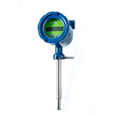 Mdot Thermal Mass Flow Meter Pulsar Measurement