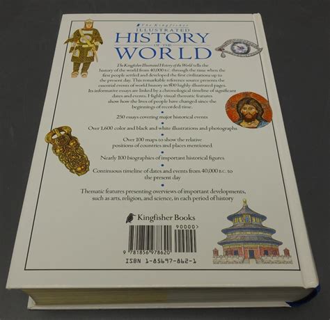 The Kingfisher Illustrated History Of The World Hc Book W Dj 40000 Bc