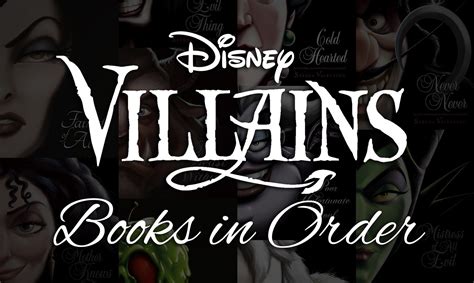 Disney Villains Books In Order Complete Guide 10 Books