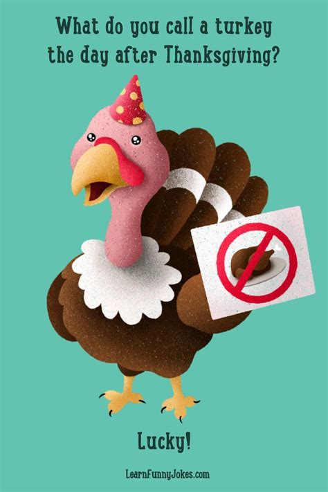 What Do You Call A Turkey The Day After Thanksgiving Lucky