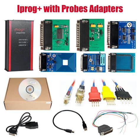 программист IPROG + PRO и адаптер цепей ECU