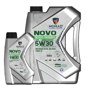 Nomad Novo 9000 Green SAE 5W30 ACEA C2 C3 API SP SN PLUS SN CF