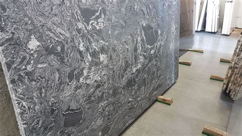 Ottawa Granite Countertop Slabs Silver Forest Heavily Grained