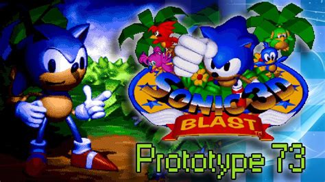 Sonic 3d Blast Prototype 73 Walkthrough Youtube