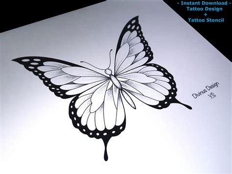 Butterfly Tattoo Stencils