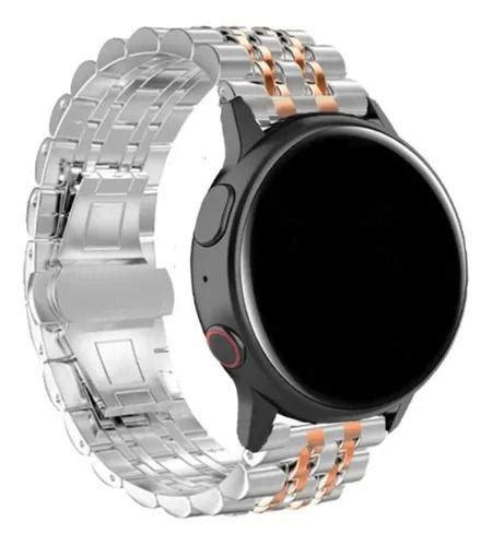 Pulseira Metal A O Elos Samsung Galaxy Watch Active Star Capas E