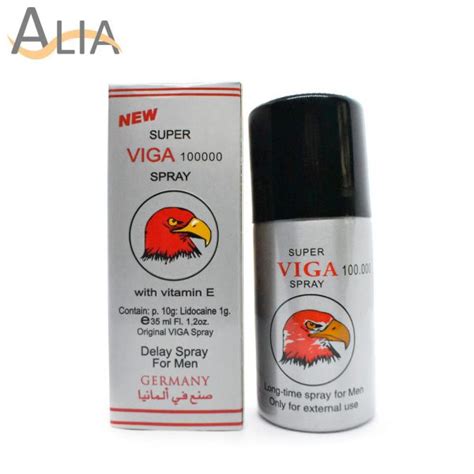 Super Viga 100000 Spray Long Time Delay Spray For Men 35ml