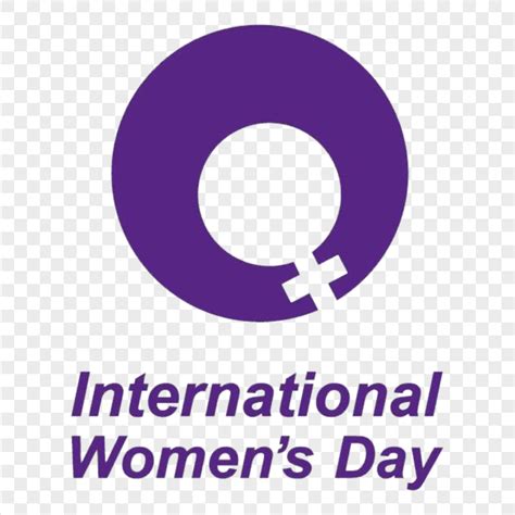 Purple International Women'S Day Sign Logo | Citypng