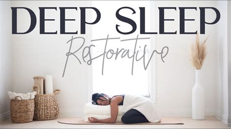 Restorative Yoga For DEEP SLEEP YouTube