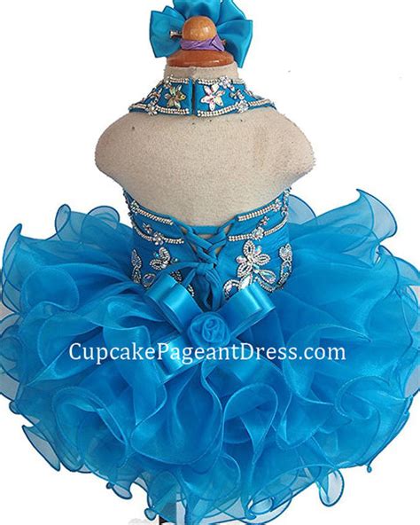 Glitz Beaded Bodice Little Girlstoddlebaby Girl Cupcake Pageant Dres