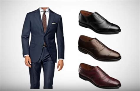 How To Match Shoes With A Suit