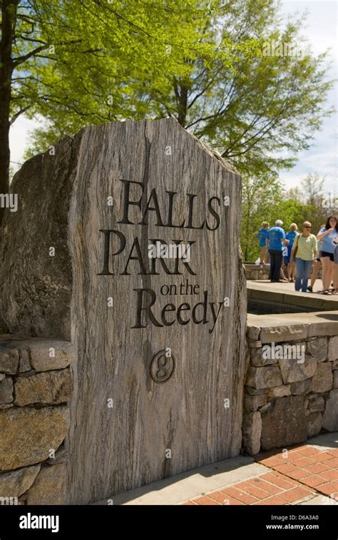 Falls Park On The Reedy Greenville South Carolina Usa Stock Photo Alamy