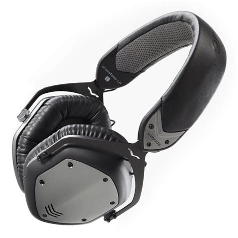 V MODA Crossfade LP Over Ear Noise Isolating Metal Headphone Gunmetal