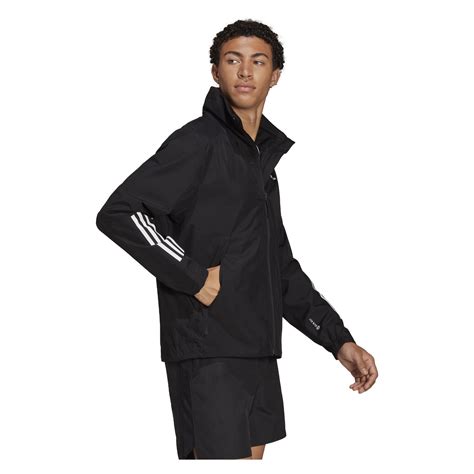 Adidas Bsc Stripes Rain Rdy Jacket