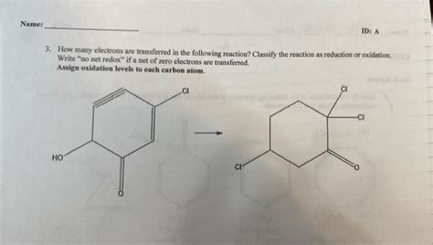 Solved 3 How Many Electrons Are Transferred In The Chegg