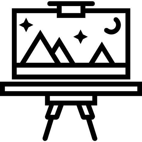 Canvas Art Vector Svg Icon Svg Repo