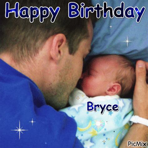 Happy Birthday Bryce - Free animated GIF - PicMix