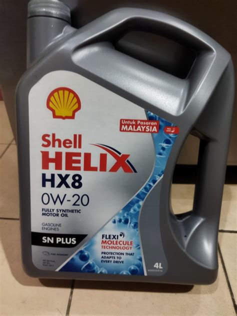 Shell helix hx8 0w20 100%original shell Malaysia, Auto Accessories on ...