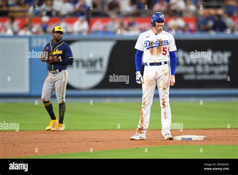 Los Angeles Ca August 16 Los Angeles Dodgers First Baseman Freddie