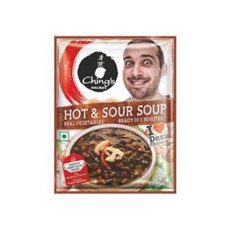 Ching S Secret HOT SOUR SOUP Ready In 5 Minutes Real Vegetables No Added Preservatives 4