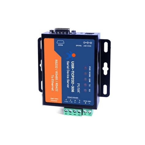 Usr Tcp232 306 Low Cost Rs232 Rs485 Rs422 To Ethernet Tcp Ip Modbus