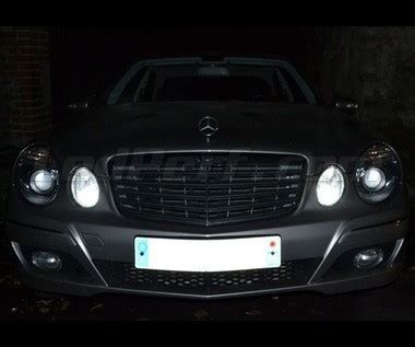 Pack Leds Luzes De Presen A M Nimos Para Mercedes Classe E W