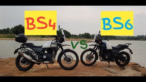 Himalayan Bs4 Vs Bs6 Royal Enfield Himalayan Bs4 Bs6 Drive Experience Which Is Good