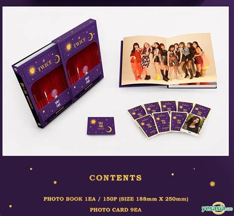 Yesasia Twice Monograph Yes Or Yes Photobook Photo Card Limited Edition Photo Poster