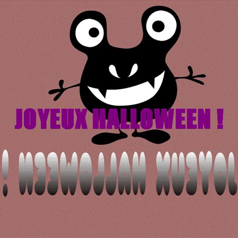 Monstre Joyeux Halloween