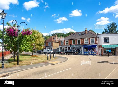 Shops Corner Windlesham Surrey County Village Town Towns Centre Hi Res